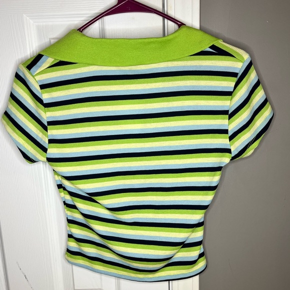 Rue21 Quarter Zip Up, Collared Tee (SIZE S) - Picture 2 of 3